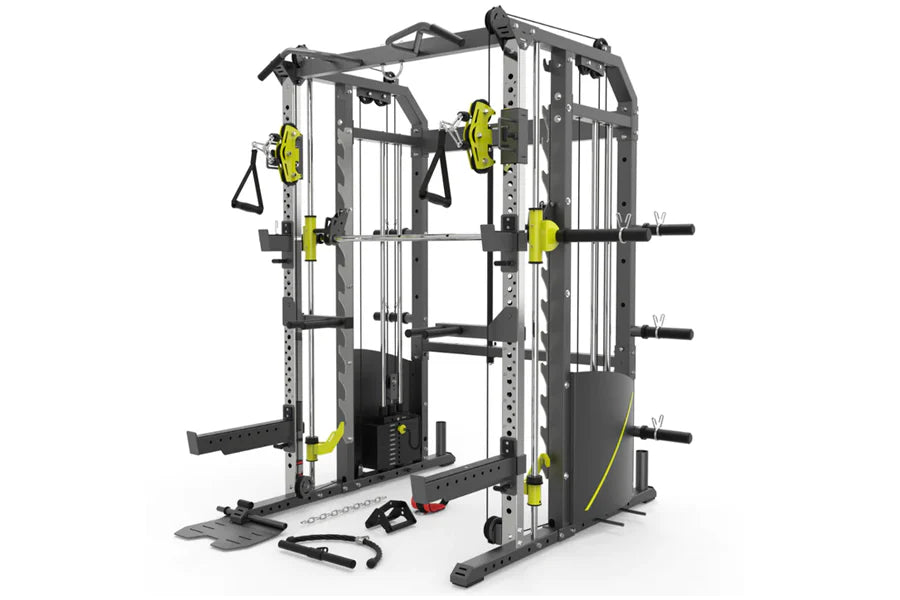 All-in-One Power Rack Functional Trainer Cable